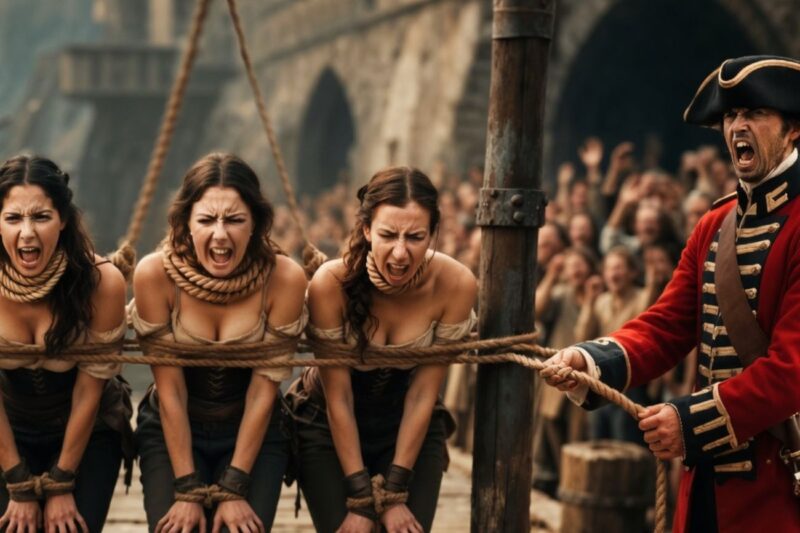 Lo que les sucedió a las piratas tras su captura te dejará sin palabras.