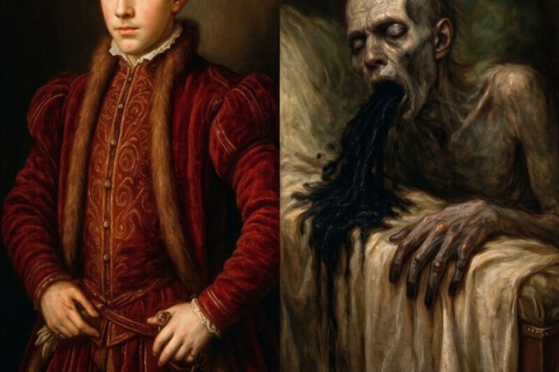 PUTADO VIVO: La TERRIBLE muerte del hijo de Enrique VIII (Un oscuro secreto)