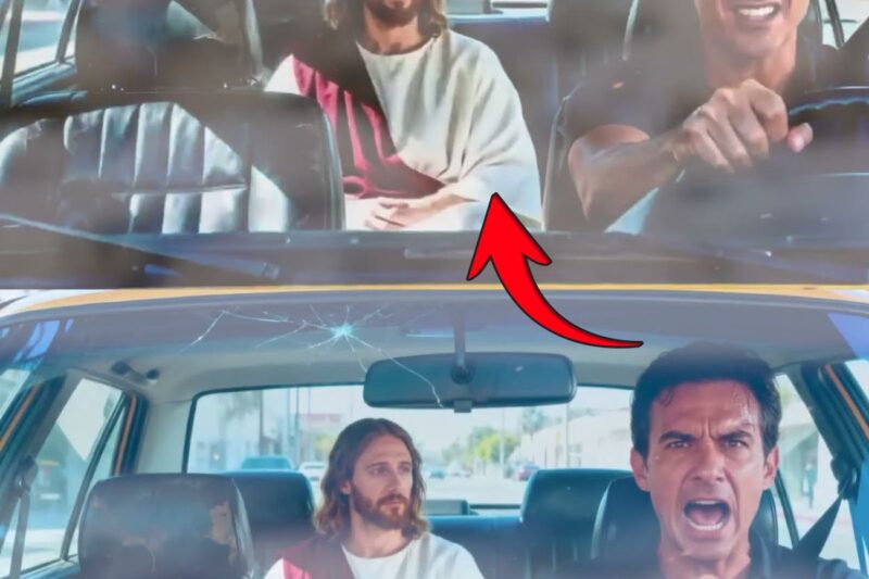 UN TAXISTA ENOJADO INSULTÓ A UN PASAJERO Y DESCUBRIÓ QUE ERA JESÚS