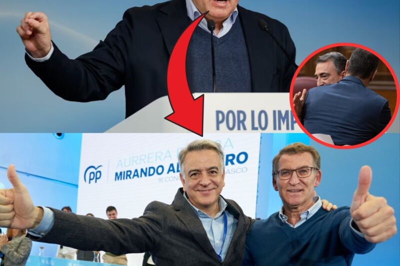 Miguel Tellado sentencia el fin de la era de los “siameses”: el pacto PNV-PSOE que arrastra a Euskadi y España hacia la decadencia