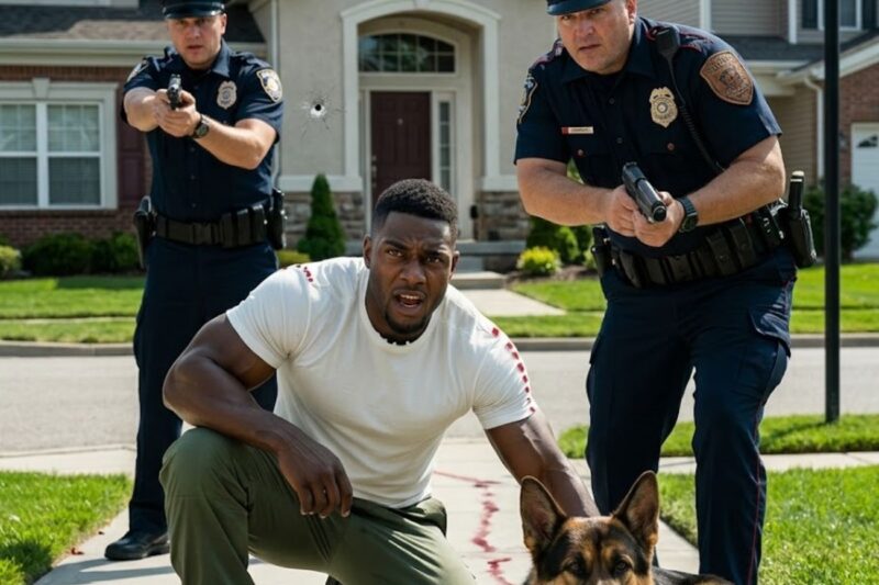 La policía dispara al perro de un hombre negro; nunca supieron que era un miembro de la élite de las Fuerzas Delta.
