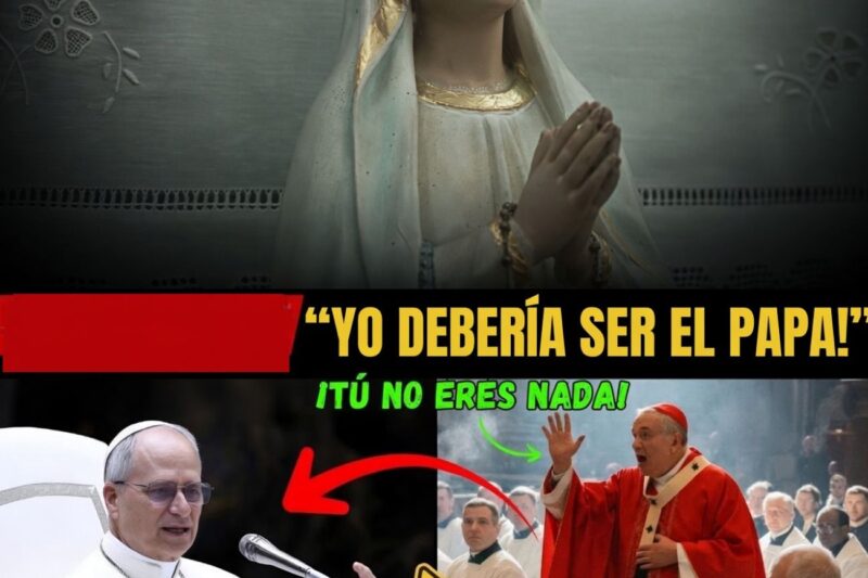 El Papa León XIV es AMENAZADO por un cardenal durante la misa y el final CONMOCIONÓ a todos.