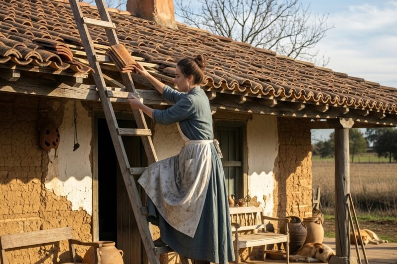 Heredó una Casa en Ruinas, Pero la Transformó en un Paraíso