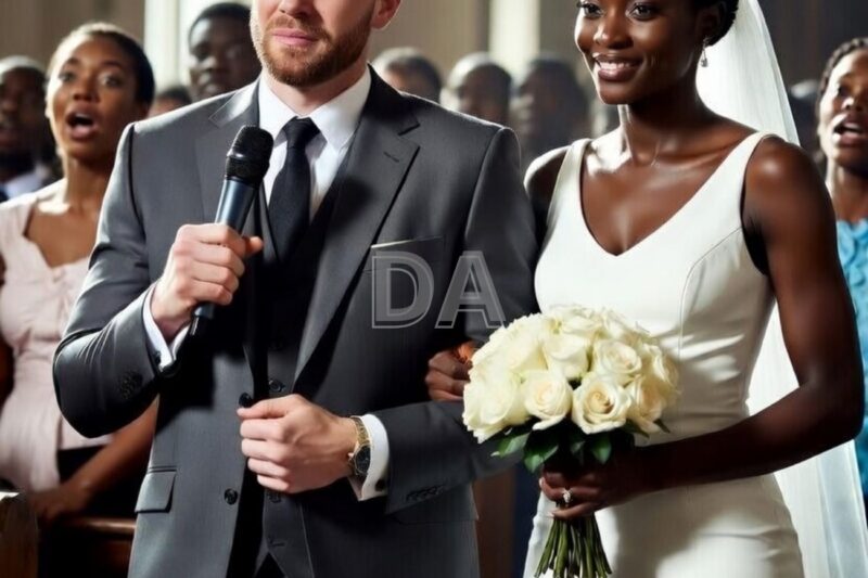 Una niñera negra se casa con un hombre sin hogar; los invitados se ríen en su boda hasta que él toma el micrófono y dice esto…