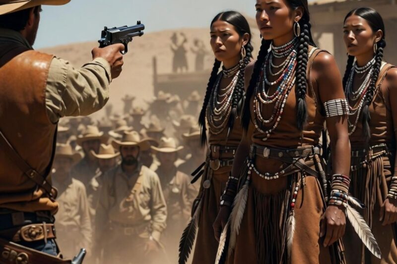 Una joven apache le suplicó a un pistolero sin nombre que la calentara cada noche en una cabaña del desierto… pero al amanecer, los hombres que la vendieron llegaron por ella