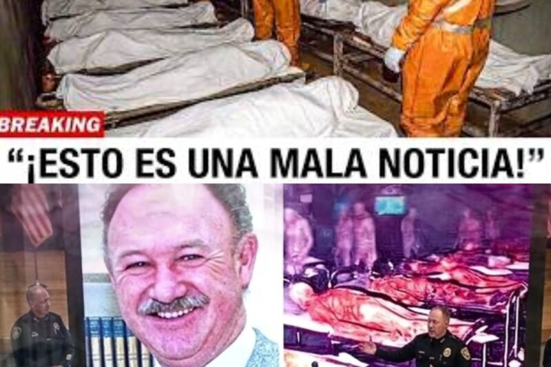 ¡Lo que el ADN reveló dentro del túnel secreto de Gene Hackman es una muy mala noticia para él!
