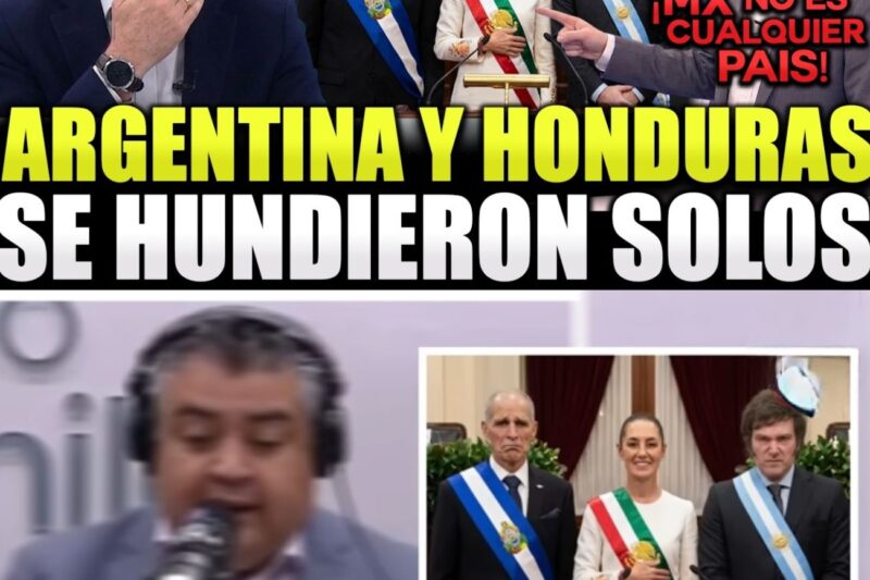 CHILENO DEJA EN RIDÍCULO A HONDURAS Y ARGENTINA: “MÉXICO NO CASTIGA, ELLOS FALLARON”