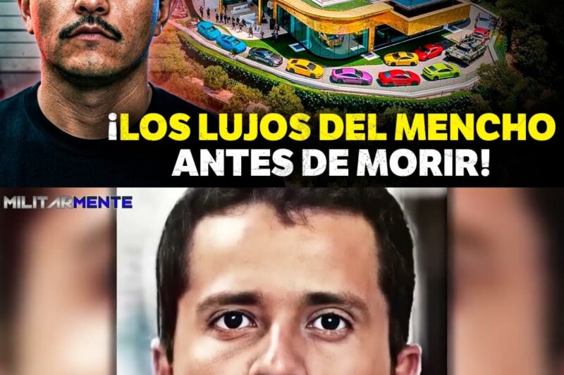 Estos son los LUJOS que encontraron tras la MUERTE del MENCHO