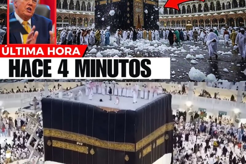 ¡HACE 1 MINUTO! ¿SEÑAL DE DIOS? ¡La mayor tragedia ocurrió en la Kaaba en La Meca! El mundo está…