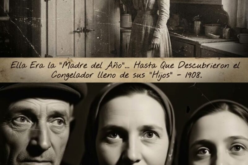 Ella Era la “Madre del Año”… Hasta Que Descubrieron el Congelador lleno de sus “Hijos”