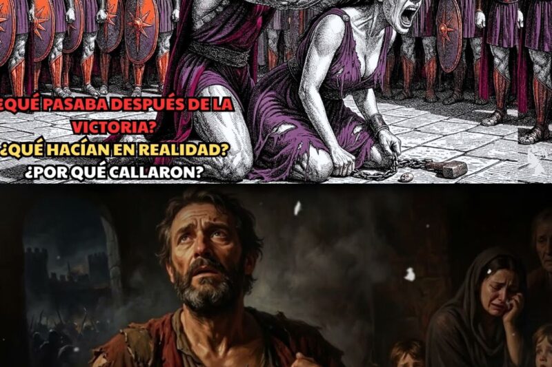 ¿Qué ocultaba el Imperio romano? El secreto de lo que hacían con prisioneras tras la victoria.