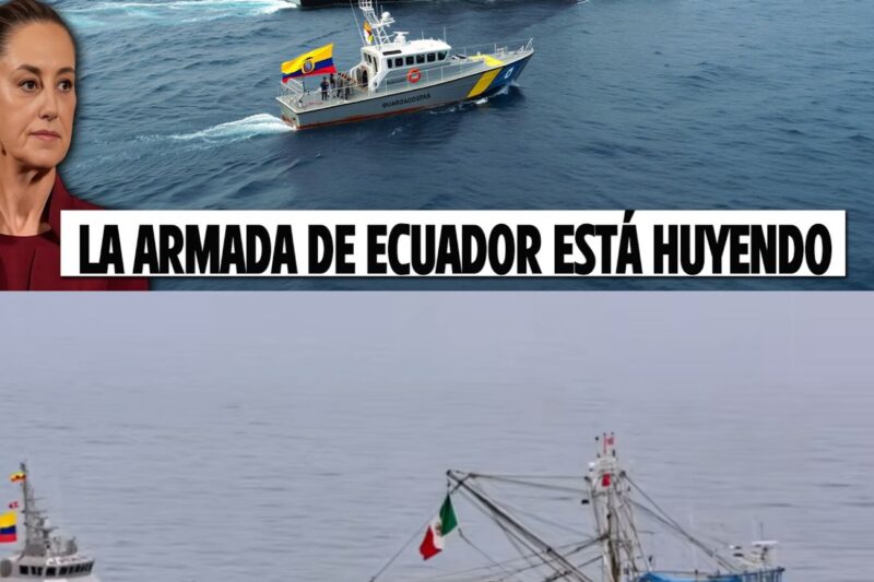La Armada de Ecuador Pensaba Que Podría Ahuyentar a Los Pescadores Mexicanos…