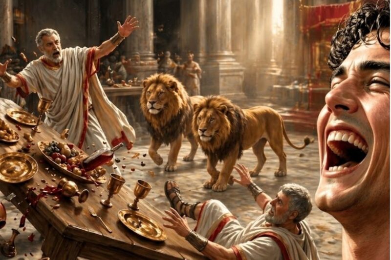 El emperador romano que invitó a sus invitados a cenar… era una trampa.