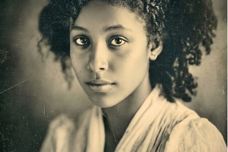 (1859, Seraphina) La chica negra tan hermosa que su ama la encerró encadenada durante 10 años.