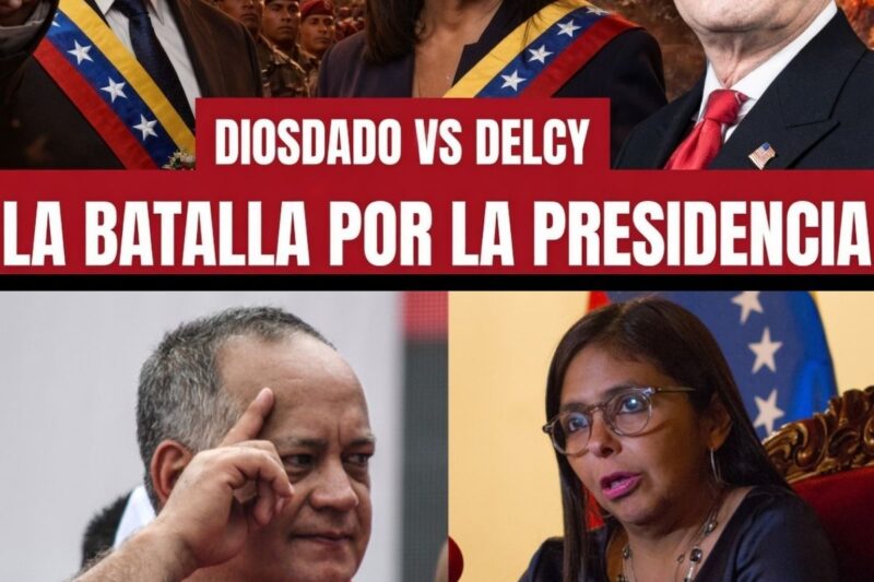 Diosdado Cabello y Delcy Rodriguez enfrentados por la presidencia de Venezuela | Luis Quiñonez