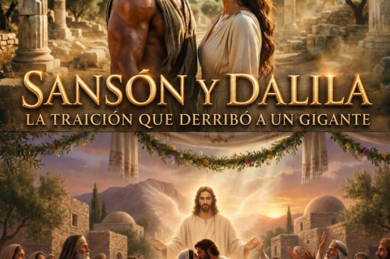 La historia completa de Sansón y Dalila | Amor, traición y el acto final de venganza