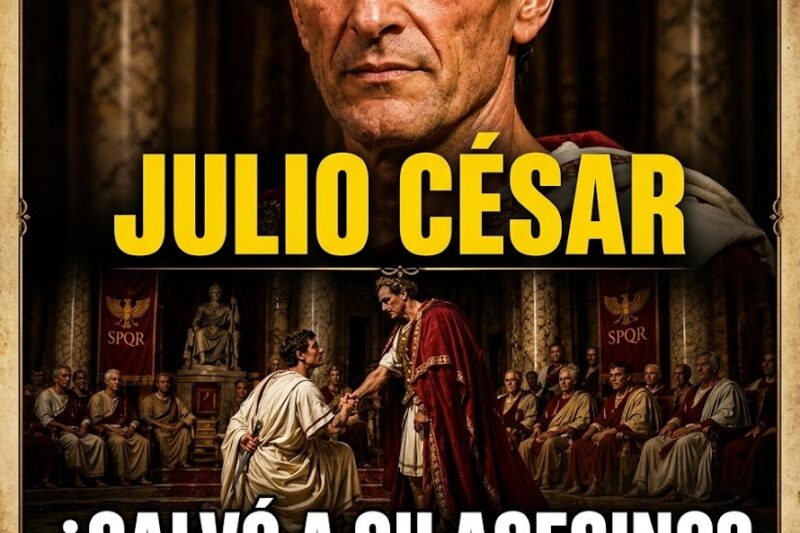 JULIO CÉSAR: ¡LE PERDONÓ LA VIDA A LOS HOMBRES QUE LO MATARON!