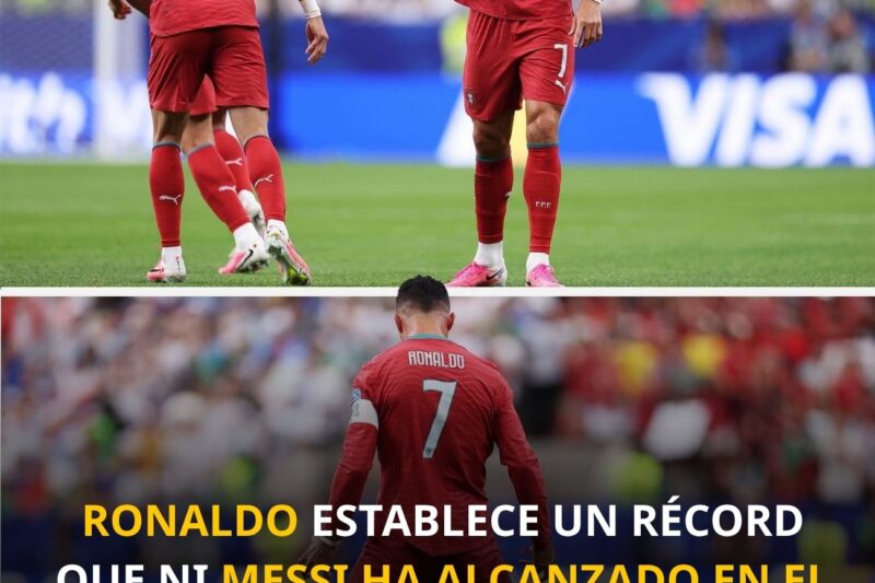 RONALDO ESTABLECE UN RÉCORD QUE NI MESSI HA ALCANZADO EN EL MUNDIAL 🔥