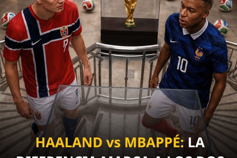 HAALAND vs MBAPPÉ: LA DIFERENCIA MARCA A LOS DOS MÁXIMOS GOLEADORES DEL MUNDIAL 2026