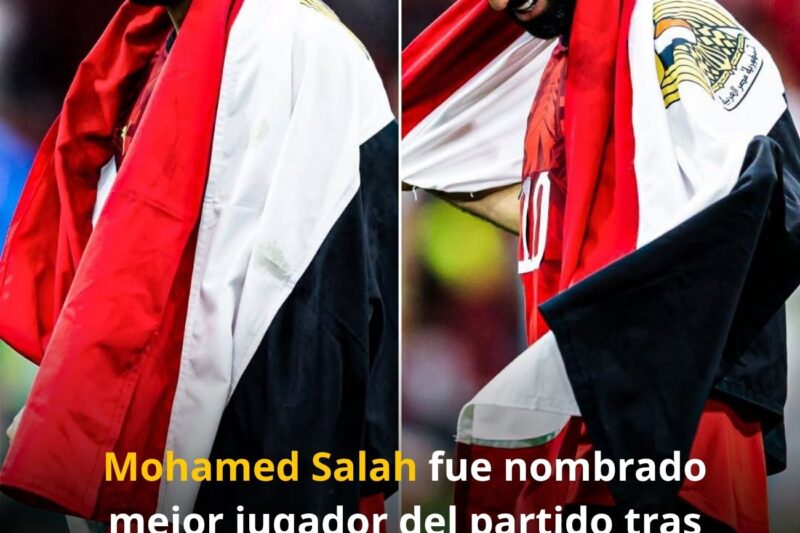 Mohamed Salah fue galardonado con el título de Jugador del Partido tras liderar a Egipto a una victoria histórica contra Nueva Zelanda.