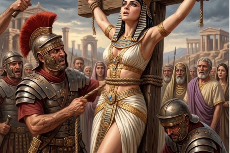 El destino que le esperaba a la hija de Cleopatra tras la victoria de Roma.