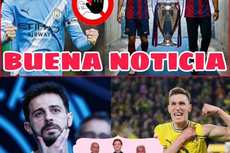 Caos en el mercado de fichajes: Bernardo Silva se acerca al Barcelona mientras el gigante catalán cierra un acuerdo histórico por Anthony Gordon