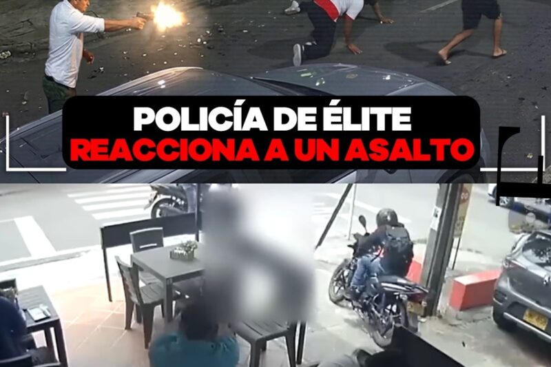 Cuando Ladrones Intentan Robar a Policías Y Salen Mal Parados